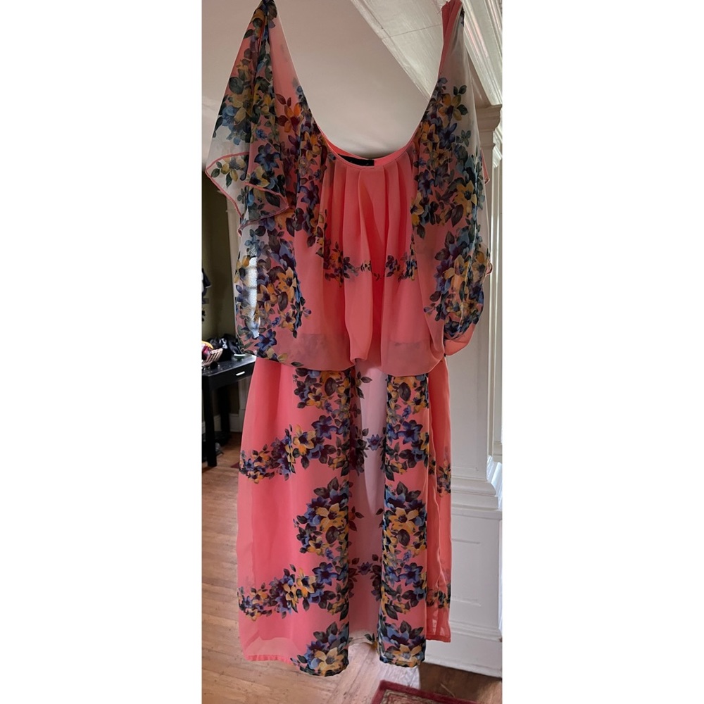 Floral print dress